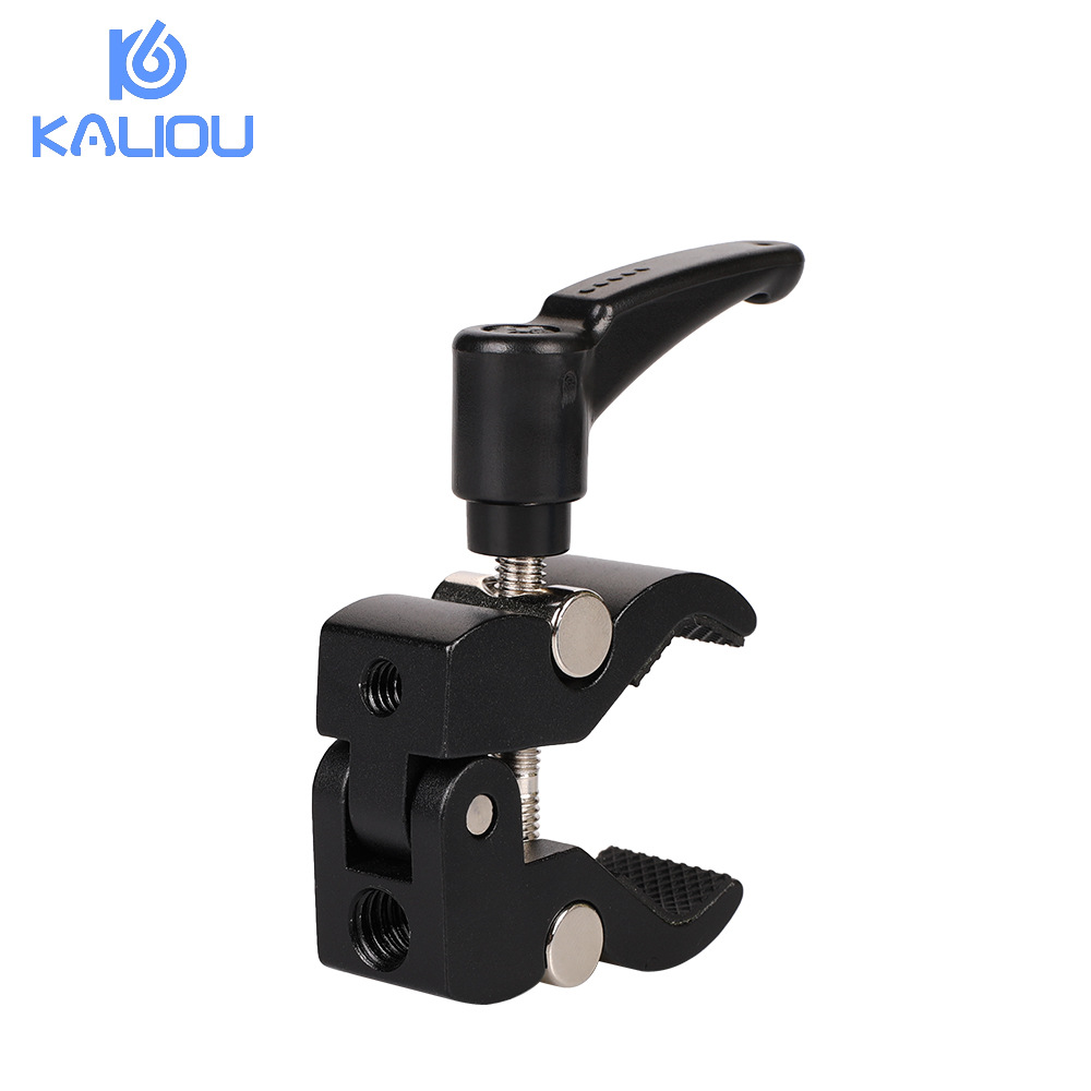 Picture of Photography equipment powerful clip magic arm connection universal hawk mouth clip all-metal fixed clip large crab clamp