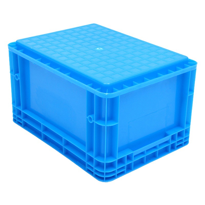 Square logistics box turnover box plastic box on the shelf logistics box auto parts parts turnover box