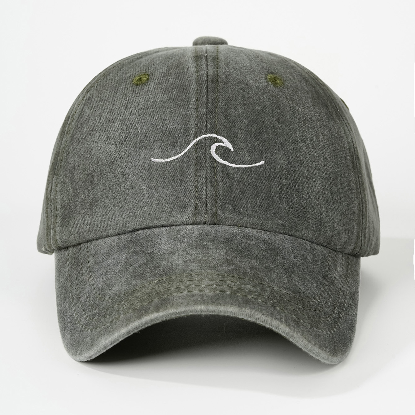 Picture of Spring and Summer Embroidered Corrugated Baseball Cap for Men and Women Outdoor Sunscreen Baseball Cap Hat Suitable for Outdoor Sports Sunshade