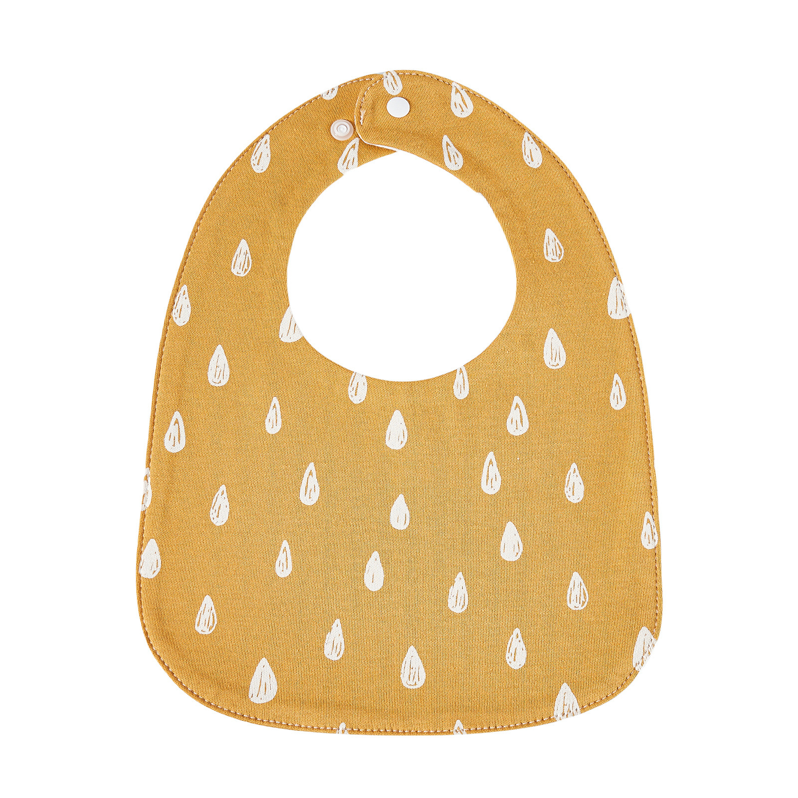 Picture of Yinmei baby waterproof bib U-shaped bib children's eating bib baby pure cotton waterproof spitting milk bib