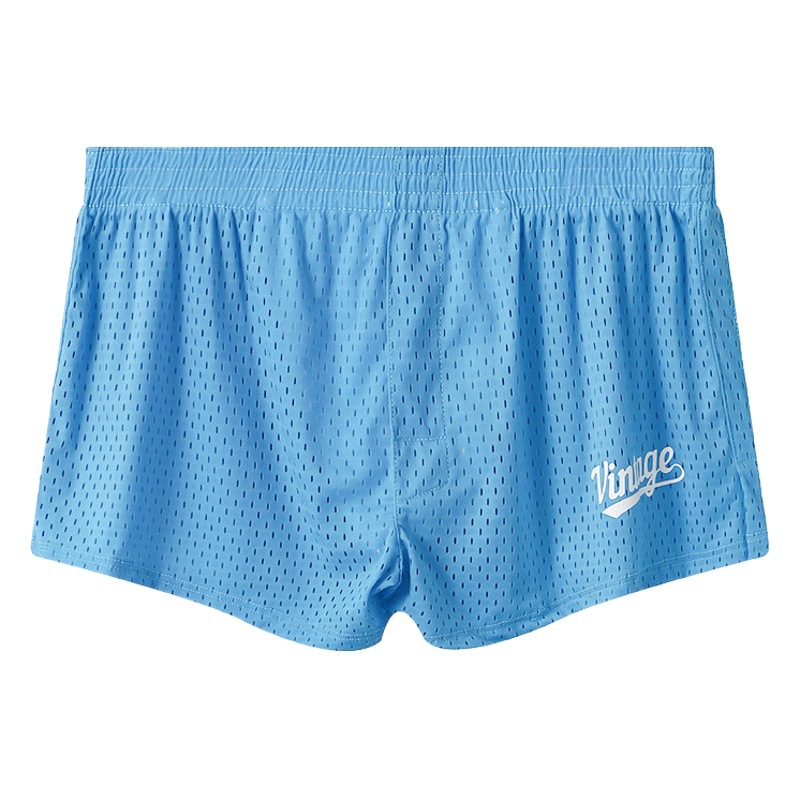 Outwear Men's Ice Silk Mesh Underwear Wholesale Summer Breathable Underwear Men's Pajama Pants Solid Color Arrow Pants Ice Silk