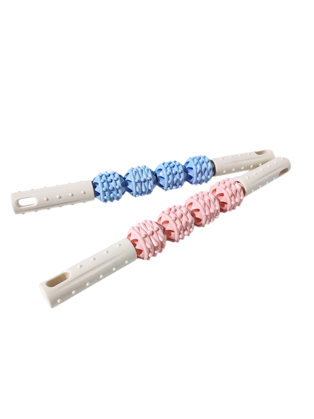 Four-wheel Yoga Massage Bar Massage Roller Skinny Leg Muscle Relaxation Roller Roll Thigh Children Deep Dredge Fascia