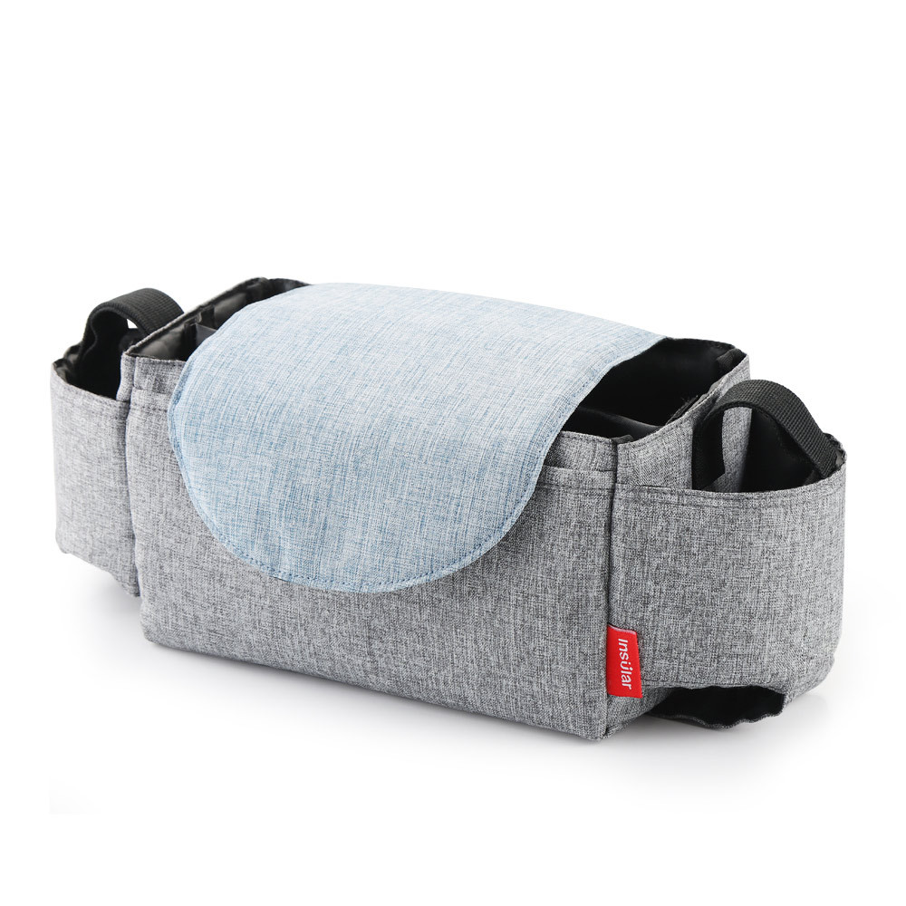 Picture of Yin Xiuli multifunctional baby carriage hanging bag storage bag bottle Cup bag baby stroller hanging bag cross-border