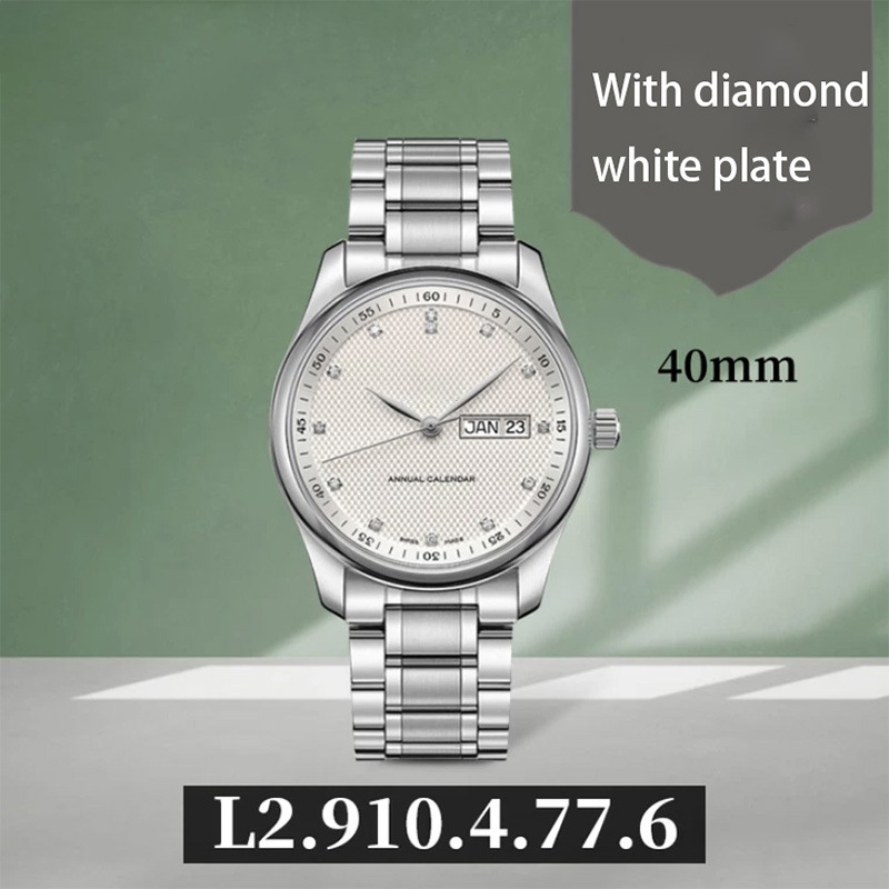 Picture of High-Quality Watch Famous Craftsman Classic Three-Hand Fashion Ultra-Thin Steel Band Fully Automatic Mechanical Watch Men's Danaleno Watch