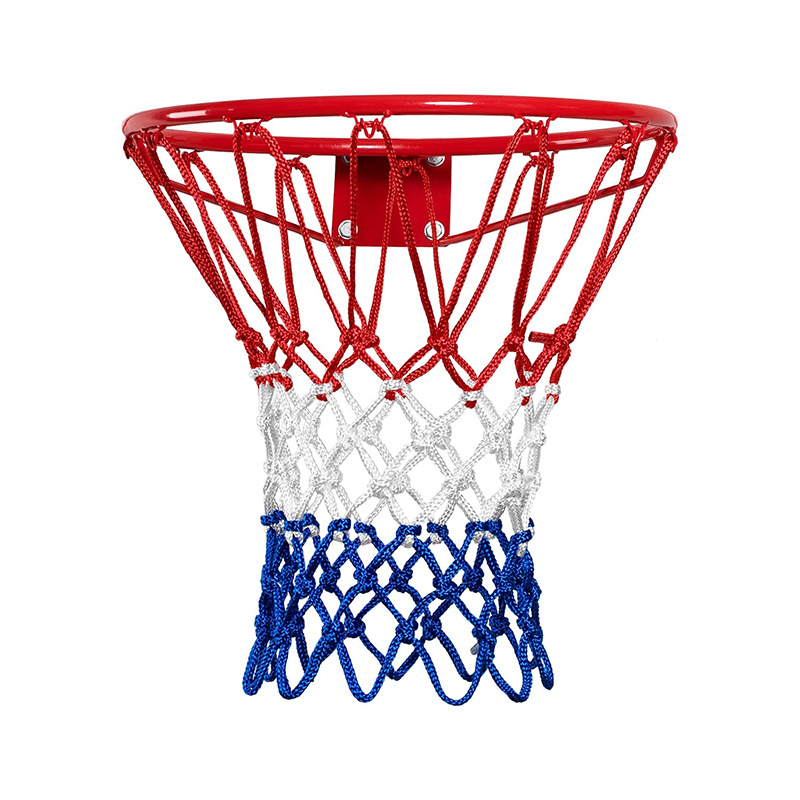 Picture of Basketball net standard three-color basketball net polypropylene game grade bold basketball stand special hand-woven basketball net