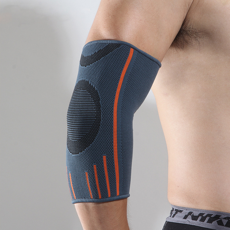 Picture of Knitted Nylon Elbow Pads, Extended Wrist Guards, Sweat-Wicking and Breathable Cycling Arm Guards, Compression Protection, One-Piece Drop Shipping, Breathable and Sweat-Wicking