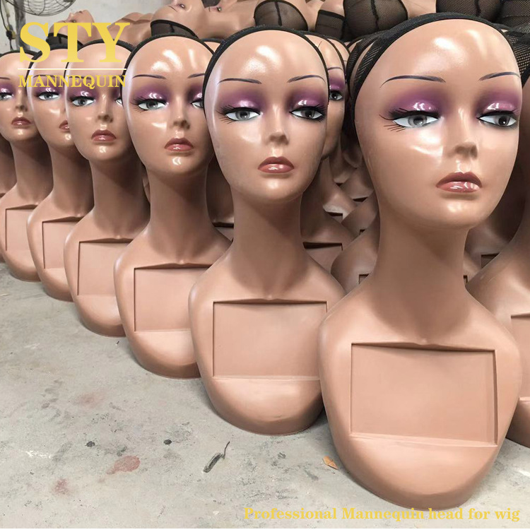Picture of STY head model export best-selling dummy head model fashion female wig head model head model window display model head model