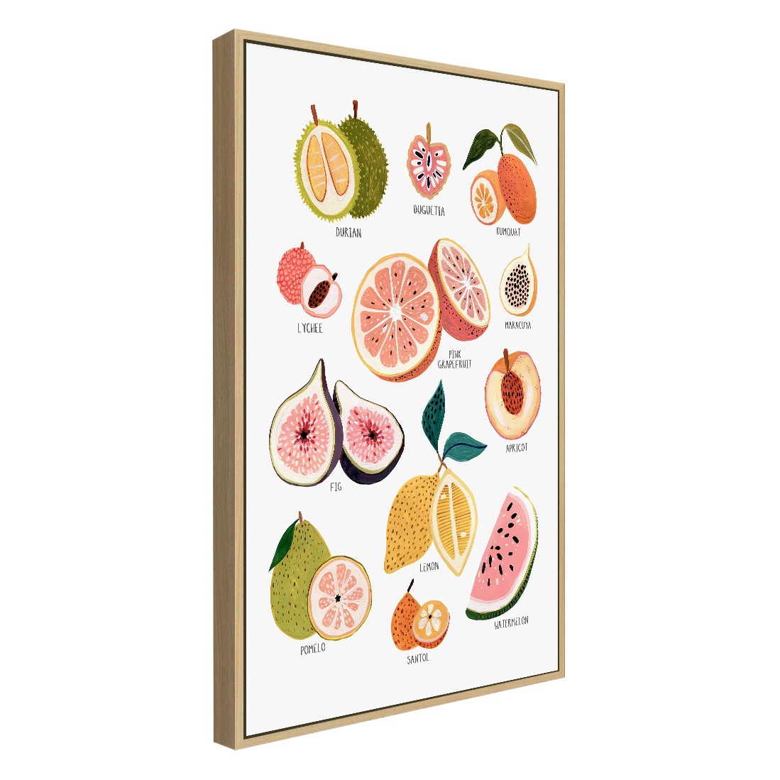 Decorative Painting Simple Modern Art Fruit Hanging Painting Apartment Homestay Nordic Restaurant Dining Room Living Room Creative Mural