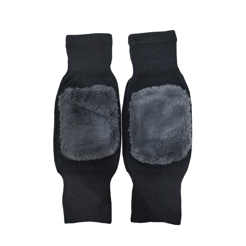 Picture of Autumn and winter cashmere leggings kneecap cover for the elderly thickened fleece-lined men and women old cold leg kneecap warm cold-proof