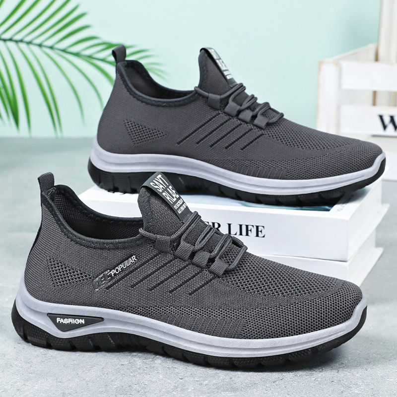Shoes for Men 2025 Summer Cross-Border Men's Shoes Breathable and Comfortable Shoes Lightweight Shoes Casual Sports Shoes for Men