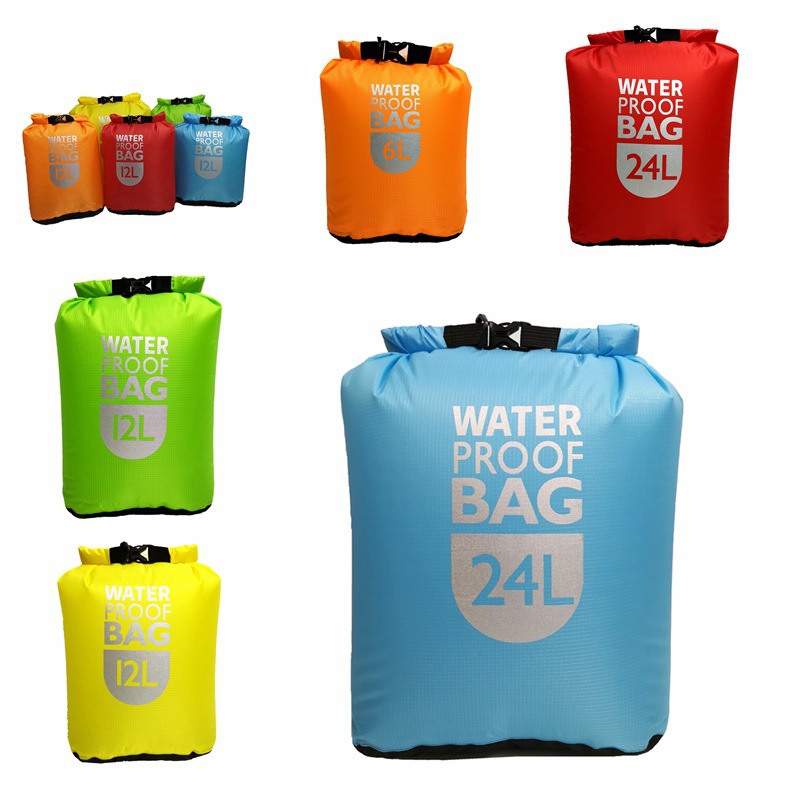 Cross-Border Direct Supply Ultra-Light Square Waterproof Bag Rafting and River Tracing Travel Clothes Sleeping Bag Convenient Storage Sundries Storage Bag