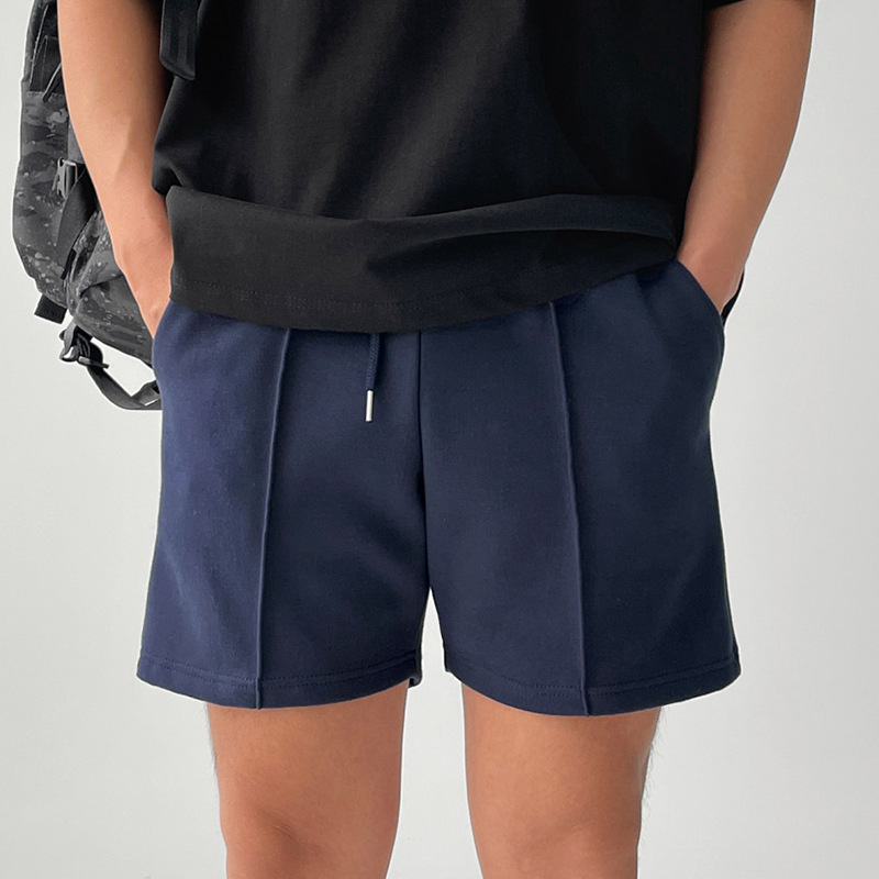 Korean style fitness sports shorts casual outdoor exercise fashionable all-match hip hop stretch breathable loose cropped pants