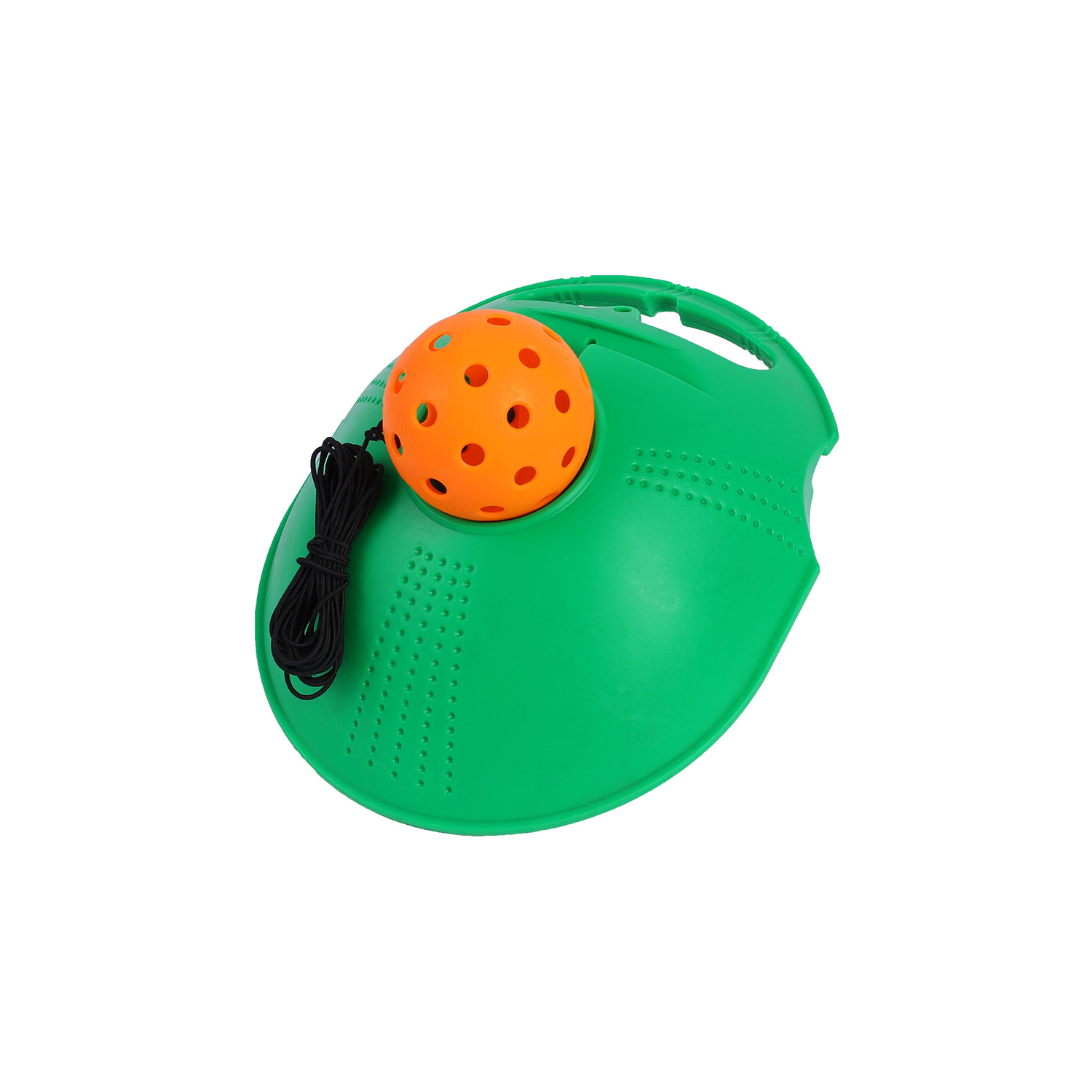 Picture of Pick ball trainer training base 40 holes high elastic plastic hole ball beginners practice Pickleball