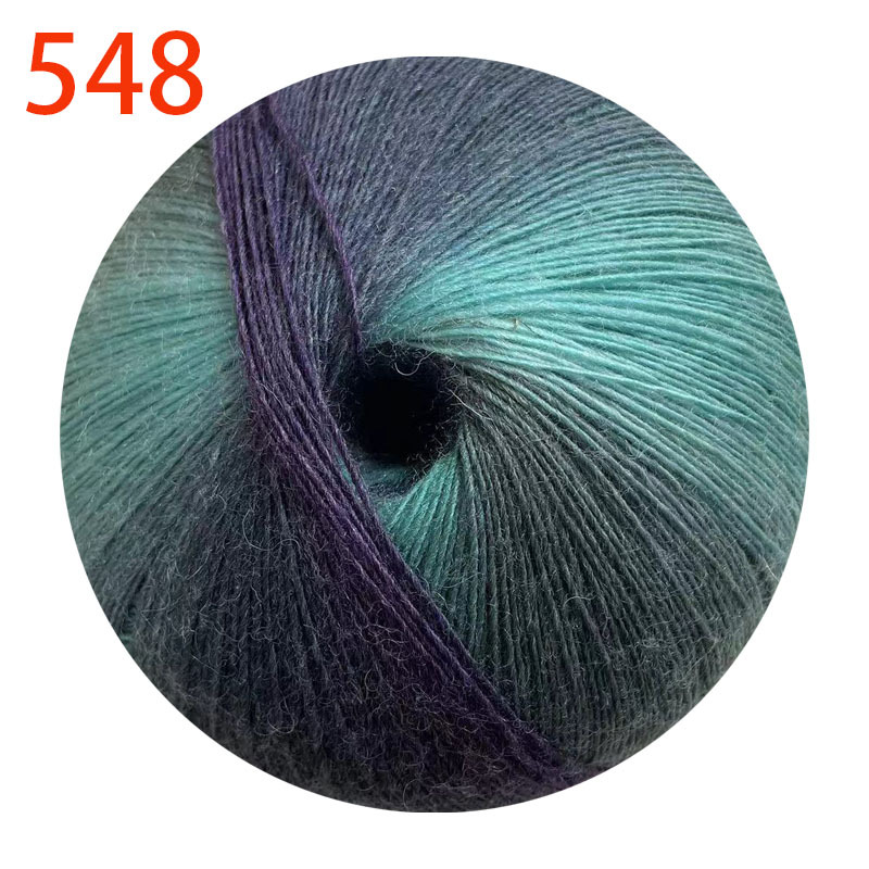 Picture of 1000 m Magic Ball Rainbow Wool Wool Wool Hand-Woven Crochet Shawl Hat Scarf Coat Coarse Baby Wool Ball