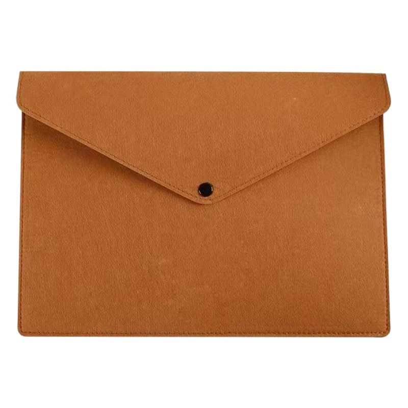 Wholesale felt material briefcase thickened office business portable file bag felt A4 file file bag