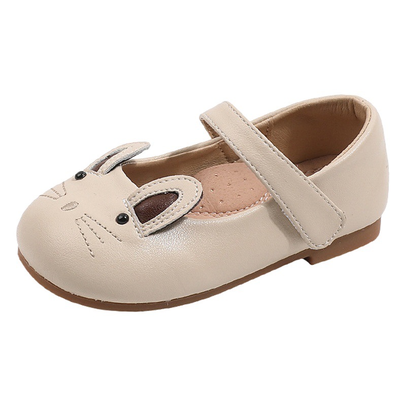 South Korea cartoon cute girls' shoes Cat Spring and Autumn new baby shoes non-slip all-match princess shoes soft bottom children's shoes