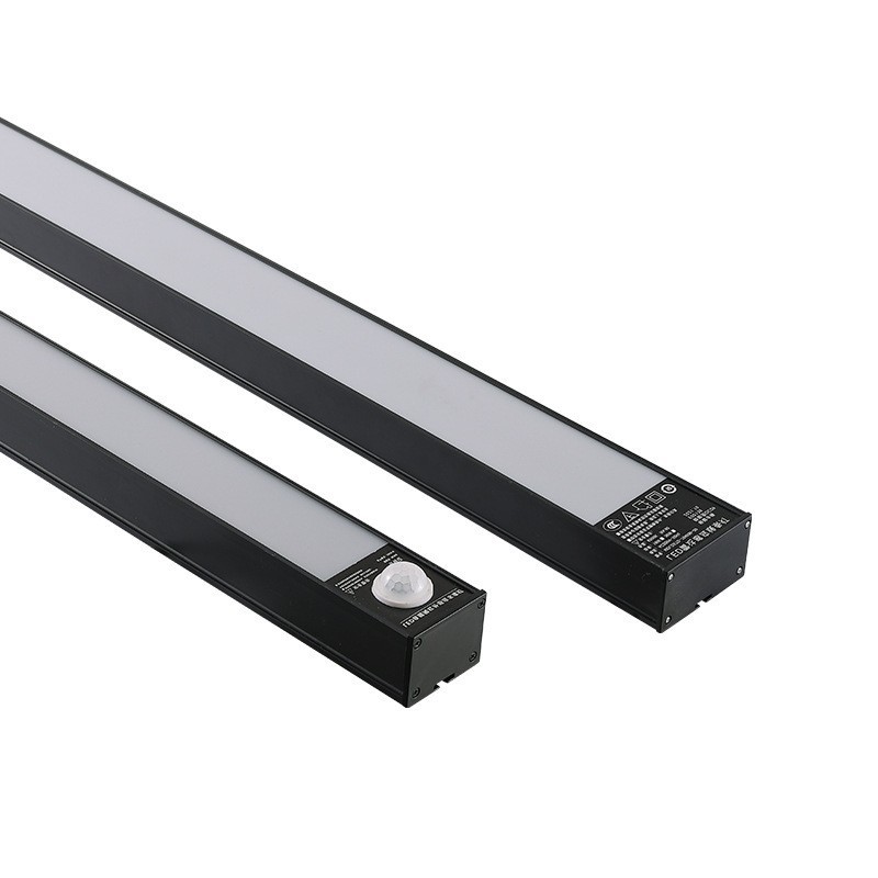 Picture of Led Strip Light Microwave Radar Sensor Garage Light Underground Parking Lot Long Strip Square Channel Intelligent Sensor Line