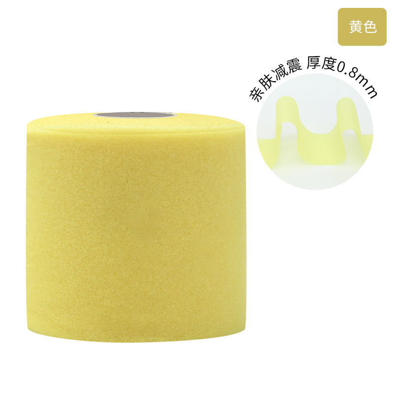Picture of Hot-Selling Knee Universal Base Skin Film Elastic Sports Tape Wrist Shock-Absorbing Badminton Racket Cushioning Film