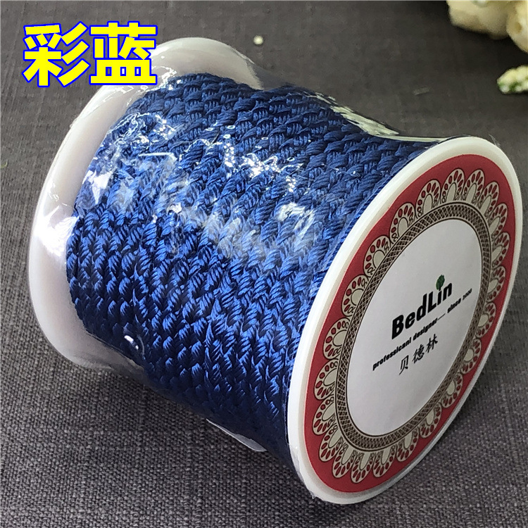 Picture of Taiwan line 3mm wear-resistant twist dragon pattern rope hand woven diy jade beeswax necklace rope hand rope wire
