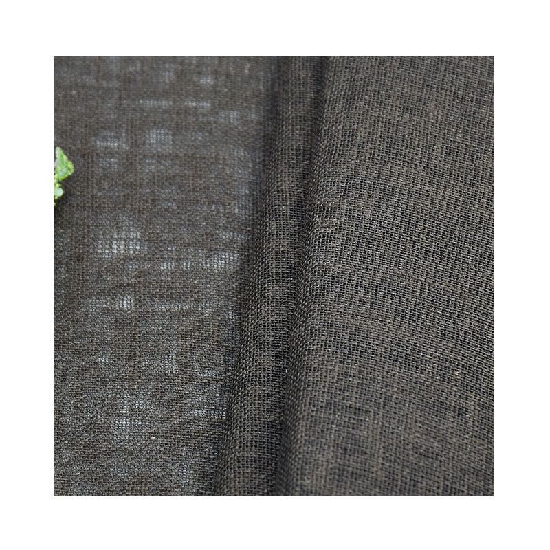 Cotton and Linen Fabric Plain Women's Long and Short Sleeve Shirt Cheongsam Dress Fabric