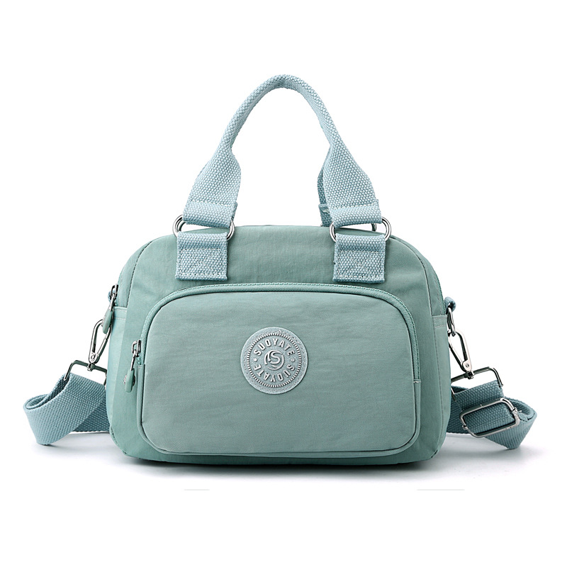 Picture of Lightweight waterproof nylon cloth bag casual messenger bag new versatile small square bag trendy women's shopping handbag