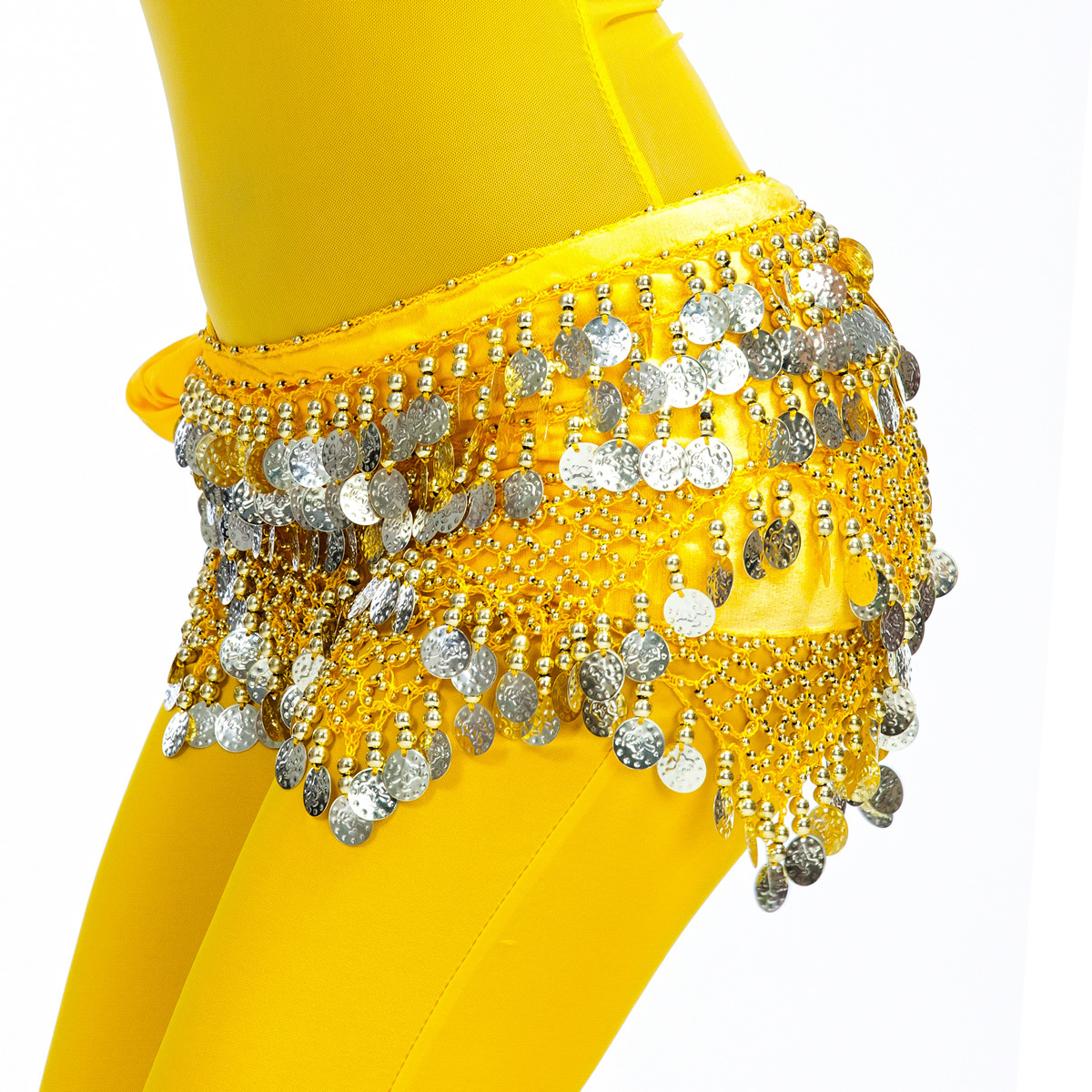 Picture of Dancer Original 320 Currency Three Straight Two Corner Waist Chain Belt Belly Dance Clothing Company Belly Dance Waist Chain