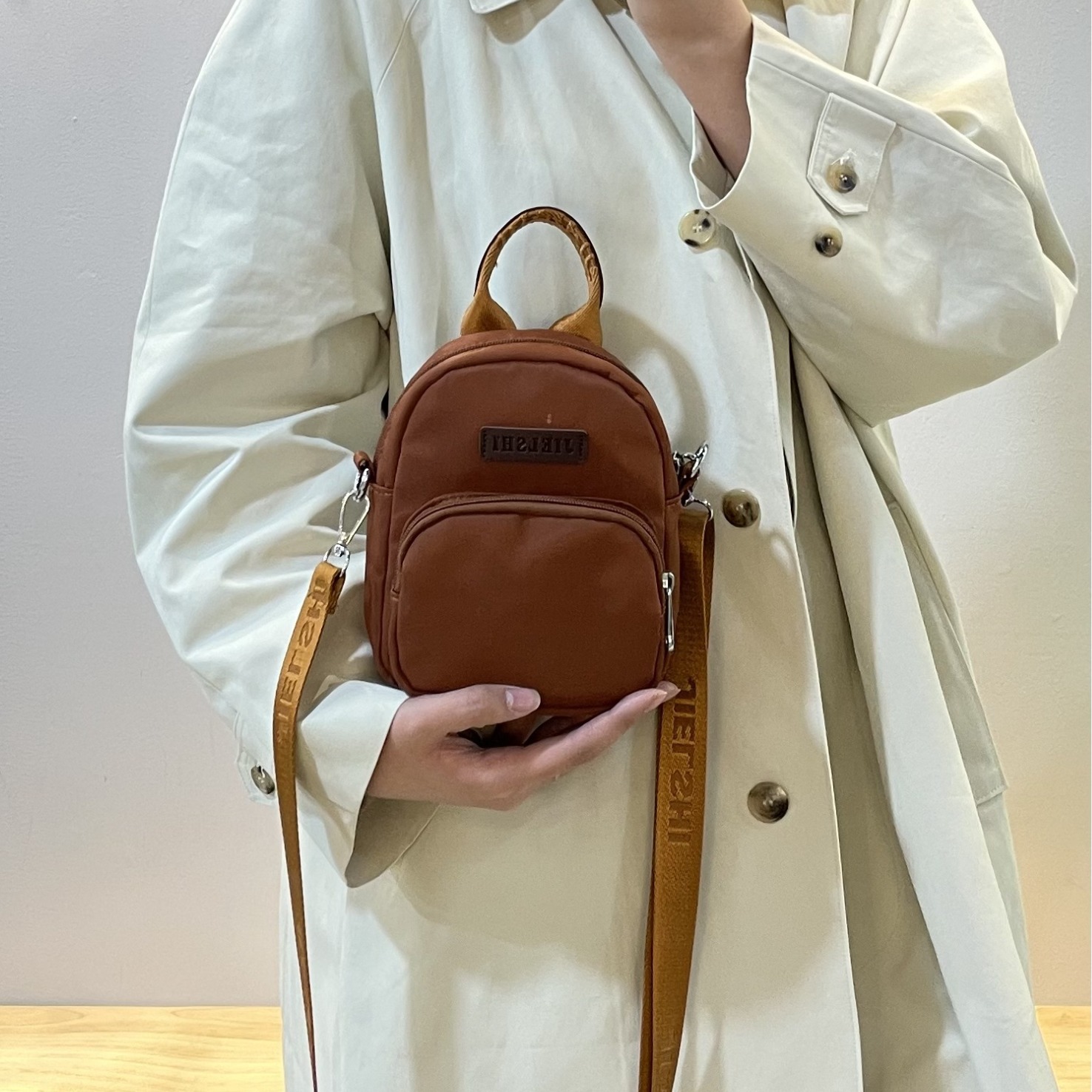 Picture of Jierangshi Factory New Simple All-match Lightweight Shoulder Bag Fashionable Waterproof Nylon Cloth Bag Women's Crossbody Bag