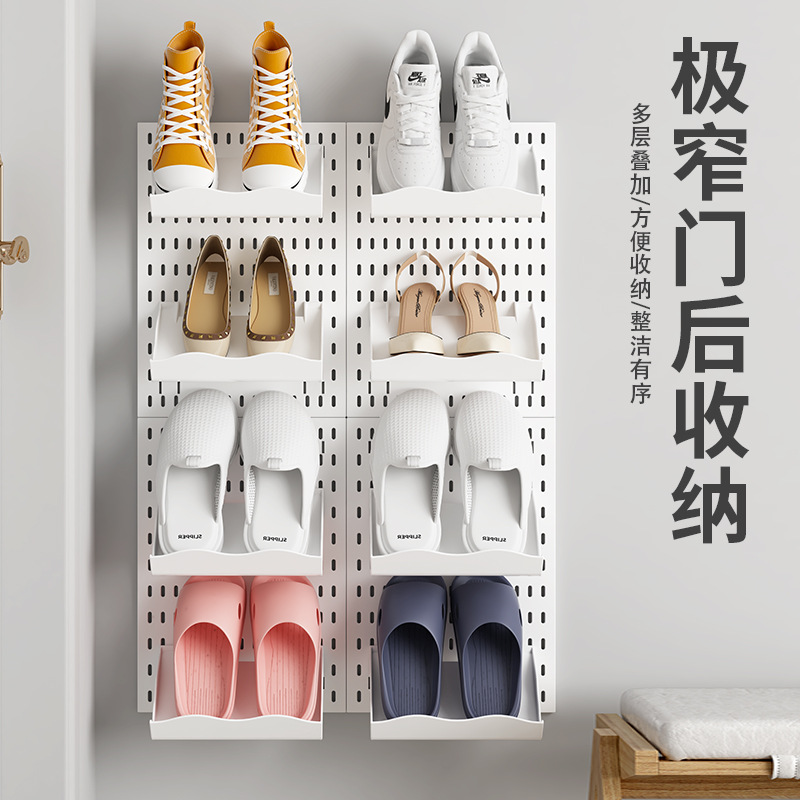 Shoe Drying Rack Outdoor Balcony Household Multifunctional Simple Slipper Rack Shoe Hanging Rack Shoe Drying Artifact Shoe Rack Storage Rack