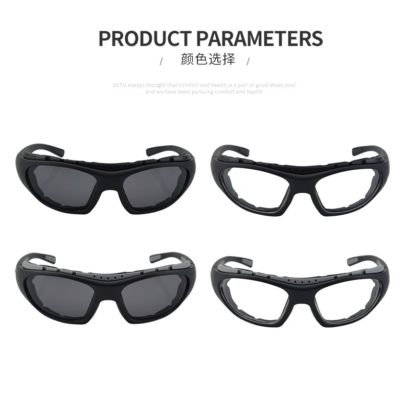 Picture of New motorcycle glasses windproof sand UV protection postoperative glasses skydiving goggles riding goggles 9060