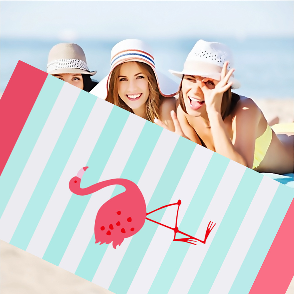 Picture of Bath towel square microfiber towel fabric seaside shawl minimum order