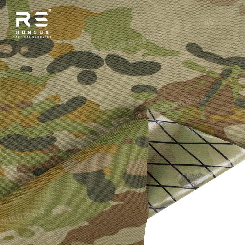 Picture of Amcu New Australian Camouflage 500D Nylon X-Pac Composite Diamond Grids Fabric Waterproof Lightweight Fabric