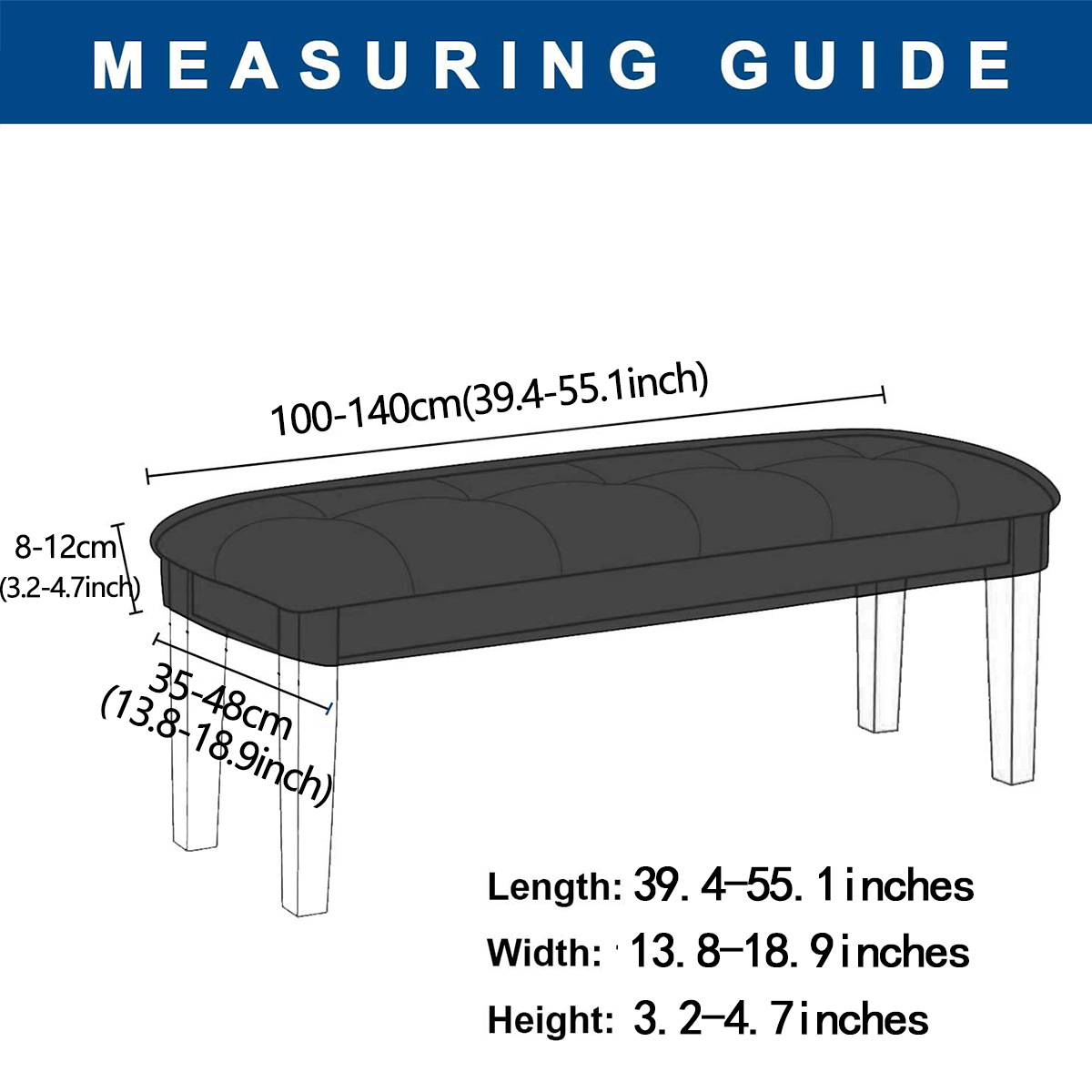 Picture of Cross-border silver fox velvet long stool cover with rope elastic all-inclusive stool cover dust-proof cross-border bench chair cover manufacturers wholesale