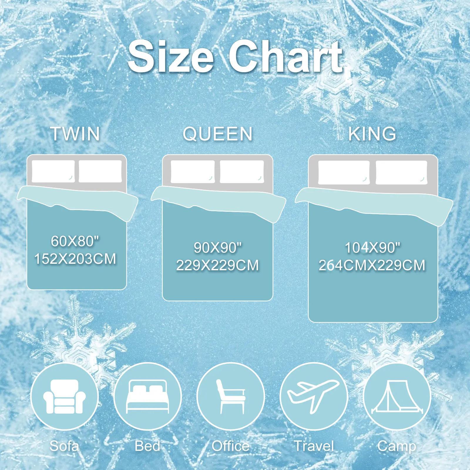 Picture of European and American Japanese Foreign Trade Cross-Border Amazon Cooling Blanket Summer Cooling Quilt Summer Blanket Office Cover Blanket Cooling Blanket Air Conditioning Blanket