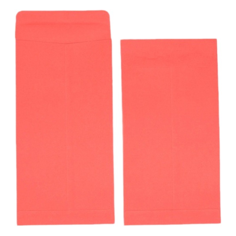 Creative Kraft Paper Envelope Wholesale Blank Saliva Glue Colorfulful Chinese Envelope Staff Supplies Cash Bag Bill Bag