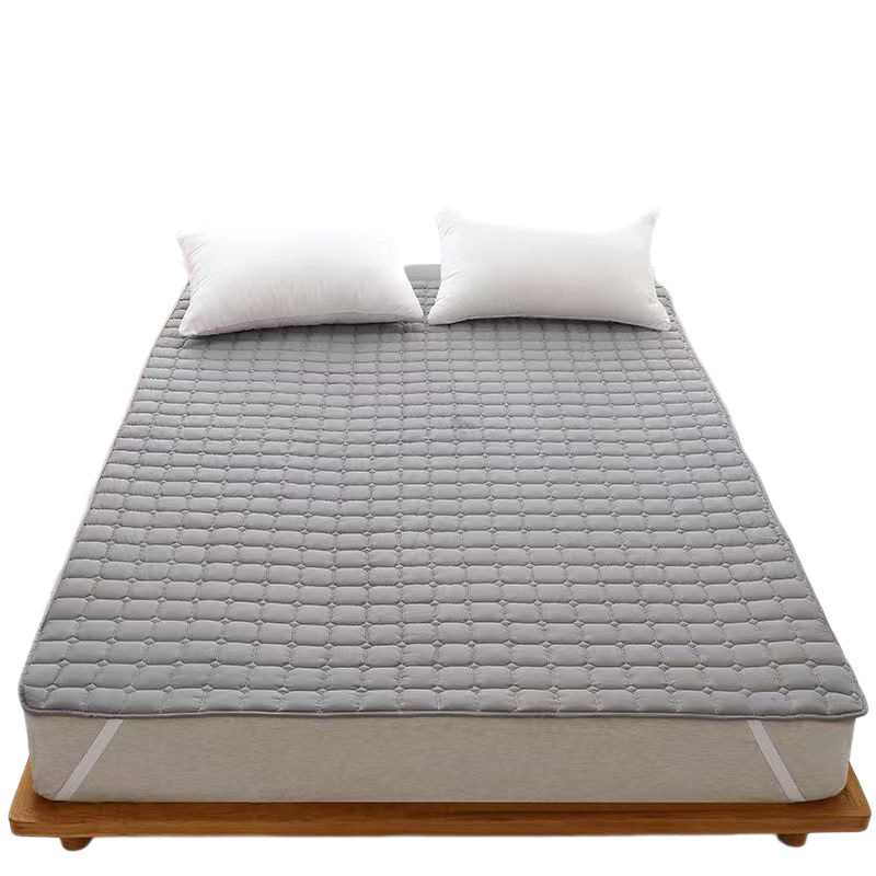 Picture of Four Seasons Mattress Cushion Household Protective Pad Thin Student Dormitory Single Bed Mattress Cushion Folding Bedroom Double