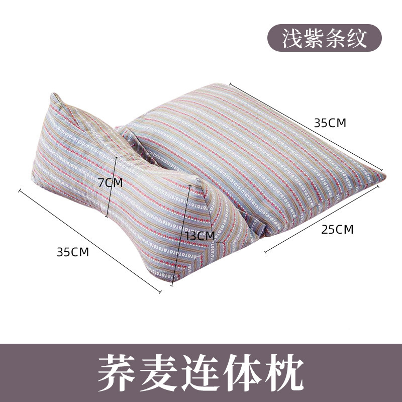Picture of Cervical Triangle Pillow Adult Neck Pillow Wheat Shell Pillow Office Lunch Break Sleeping Pillow Sleeping Cervical Pillow