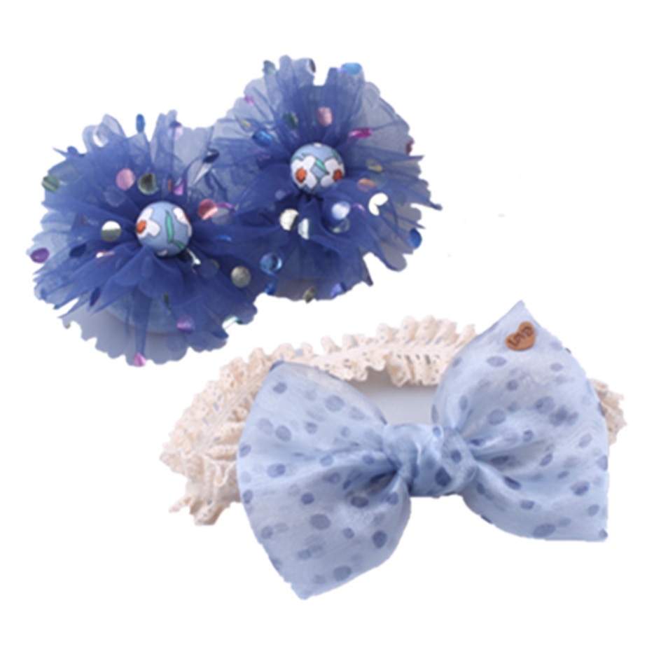 European and American baby hair band socks set children boat Socks floor socks headband baby hairband hairpin hair accessories wholesale