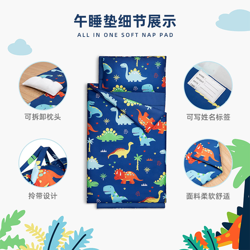 Picture of Cross-Border Children's Sleeping Bag Customized Cartoon Anti-Kicking Animal Sleeping Bag Amazon Quilted Anti-Kick Storage Sleeping Bag for Older Children