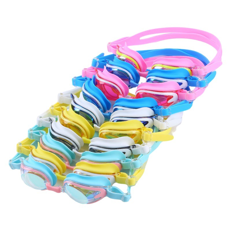 Swimming Goggles Downstream Hot Selling Fashionable Swimming Goggles Men's Swimming Goggles Colorful Electroplating Waterproof Anti-Fog High-Definition Professional Swimming Goggles