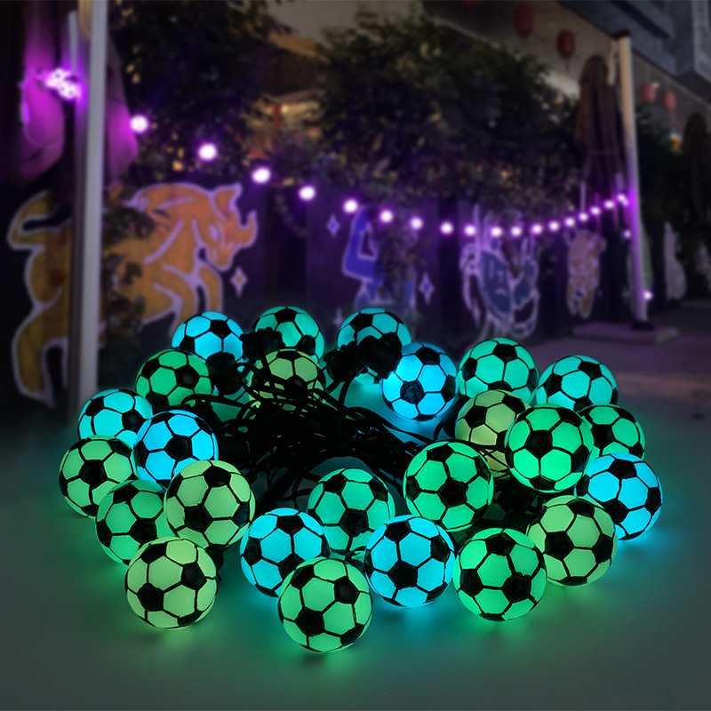 Outdoor camping atmosphere lamp arrangement canopy decorative string lamp USB stall lamp night market string lamp with led lights