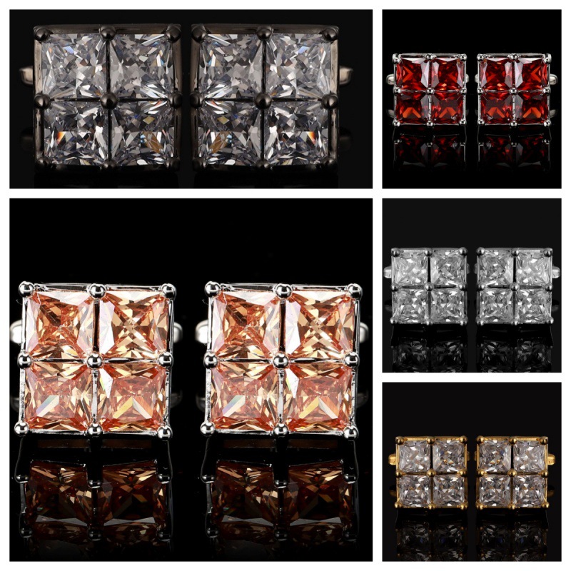 High-grade Cuff Nail French Shirt cufflinks Men's Light Luxury Exquisite Decorative Nail Cuff Button Women's cufflinks