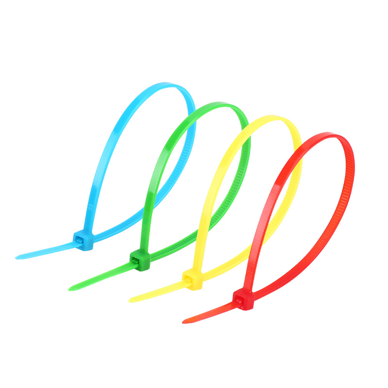 Picture of Manufacturer Wholesale 4*200 Colorfulful Nylon Cable Ties Green Plastic Binding Wire Garden Flower Arrangement Flower Bouquet