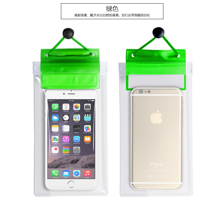 Picture of 360-Degree Barrier-Free Transparent Mobile Phone Waterproof Bag Swimming Mobile Phone Waterproof Bag Touch Screen Universal Waterproof Mobile Phone Case