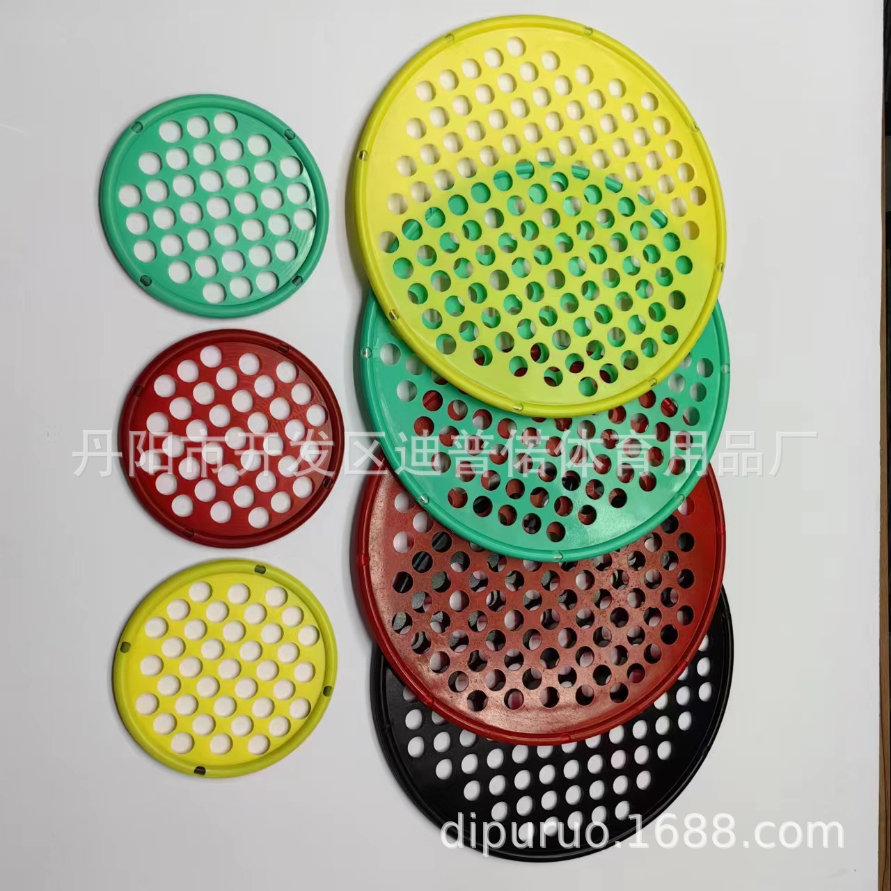 Powerweb 7inch Round Hole Forearm Gripper Silicone Rehabilitation Training Net Exercise Finger Strength Gripper