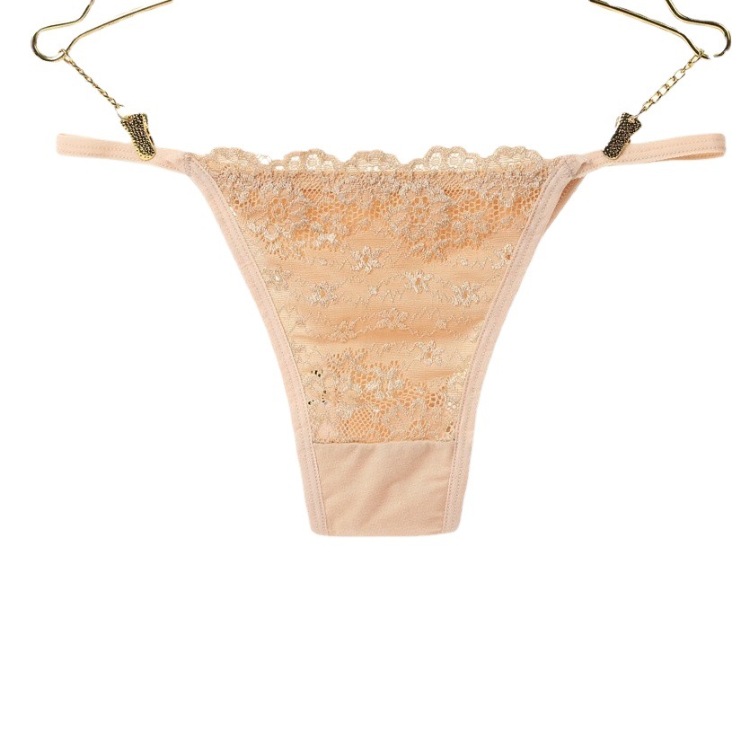 Cotton one-piece women's thong temptation sexy lace ladies underwear a generation of hair processing