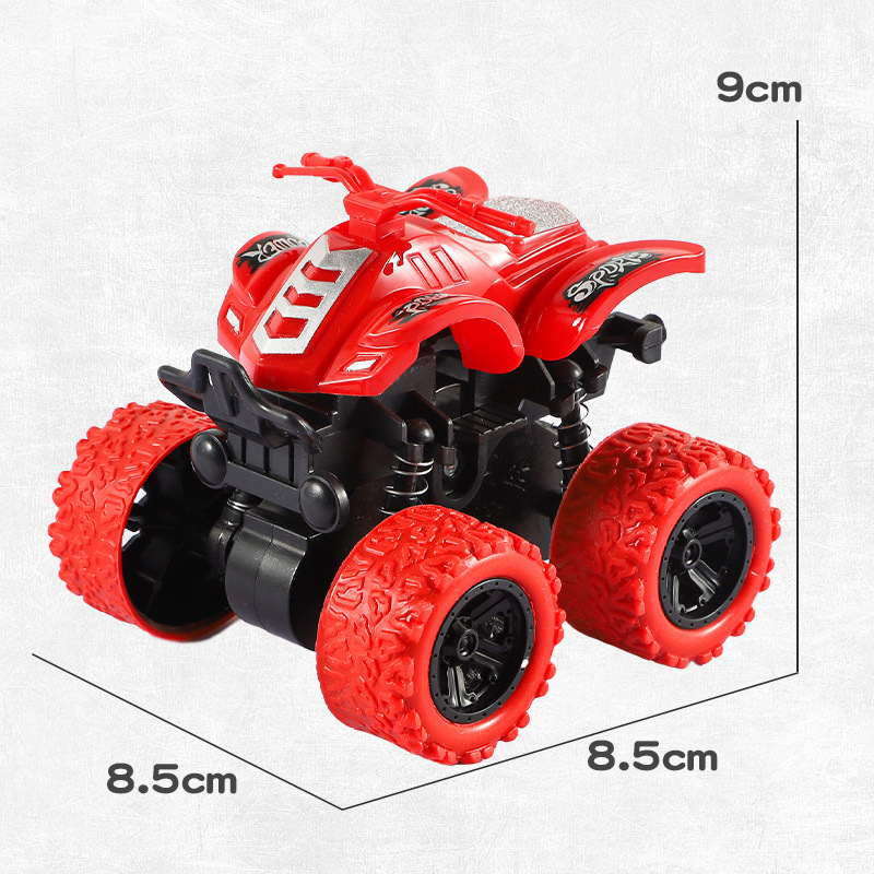 Picture of Off-road inertia pull-back four-wheel drive model boy stunt children's toy car crash car manufacturers wholesale