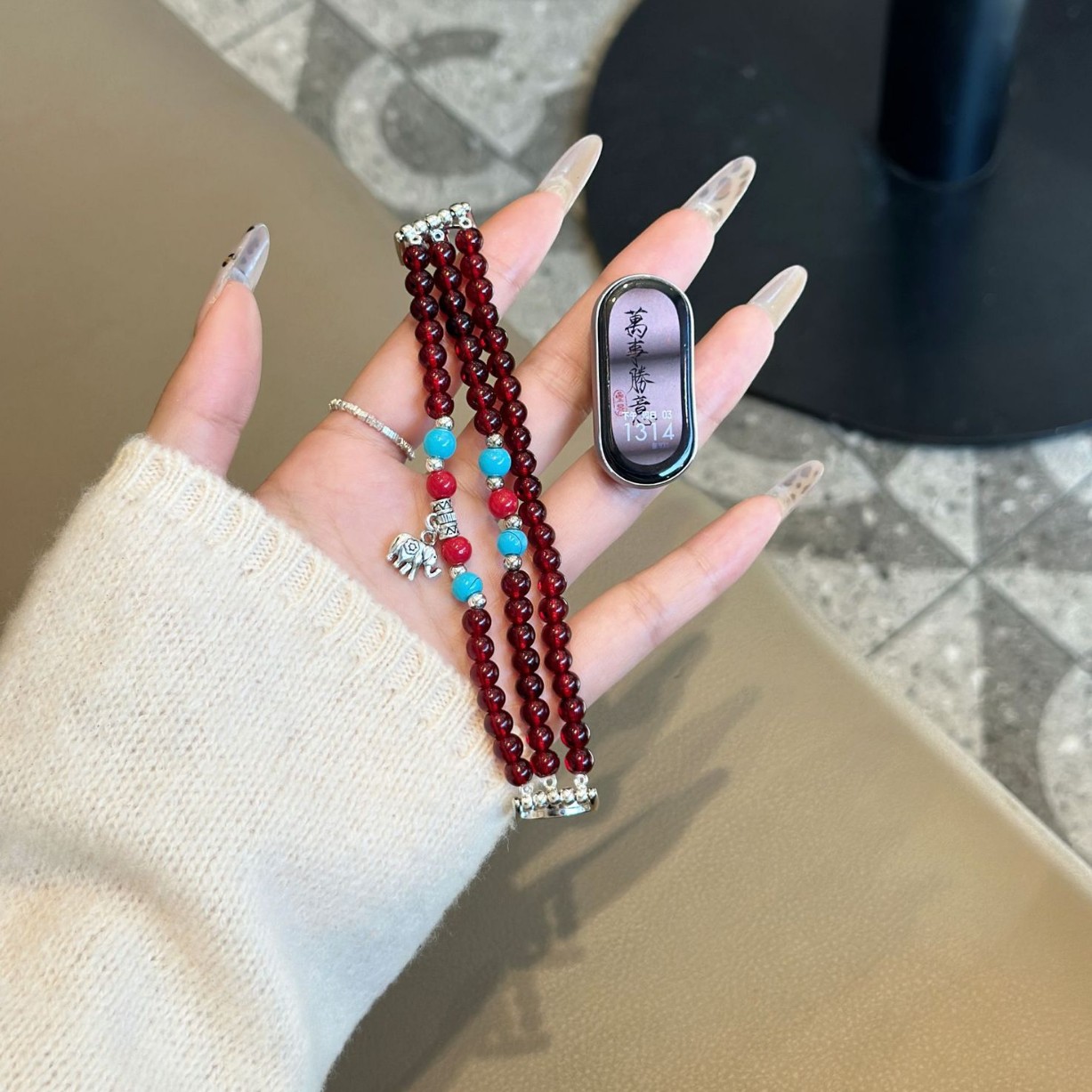 For millet sports bracelet 9pro/8/7/6 wristband 3/4/5 red rice 4 smart watch strap casual Joker