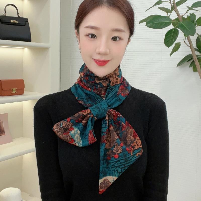 Picture of [Increase lengthening] 14*140cm neck long scarf Australian velvet cotton autumn and winter warm scarf fashion scarf scarf