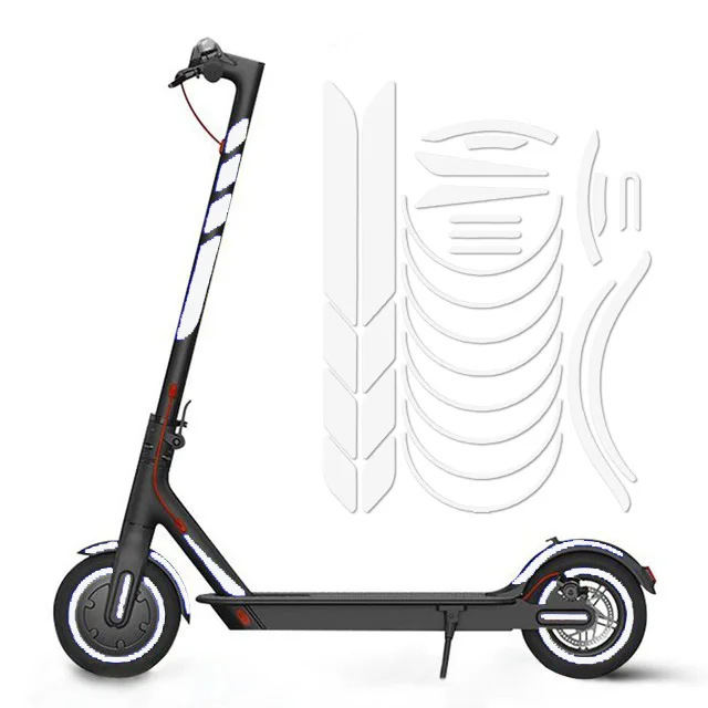 Picture of Suitable for millet M365/1S/Pro electric scooter reflective stickers night warning stickers waterproof stickers personality stickers