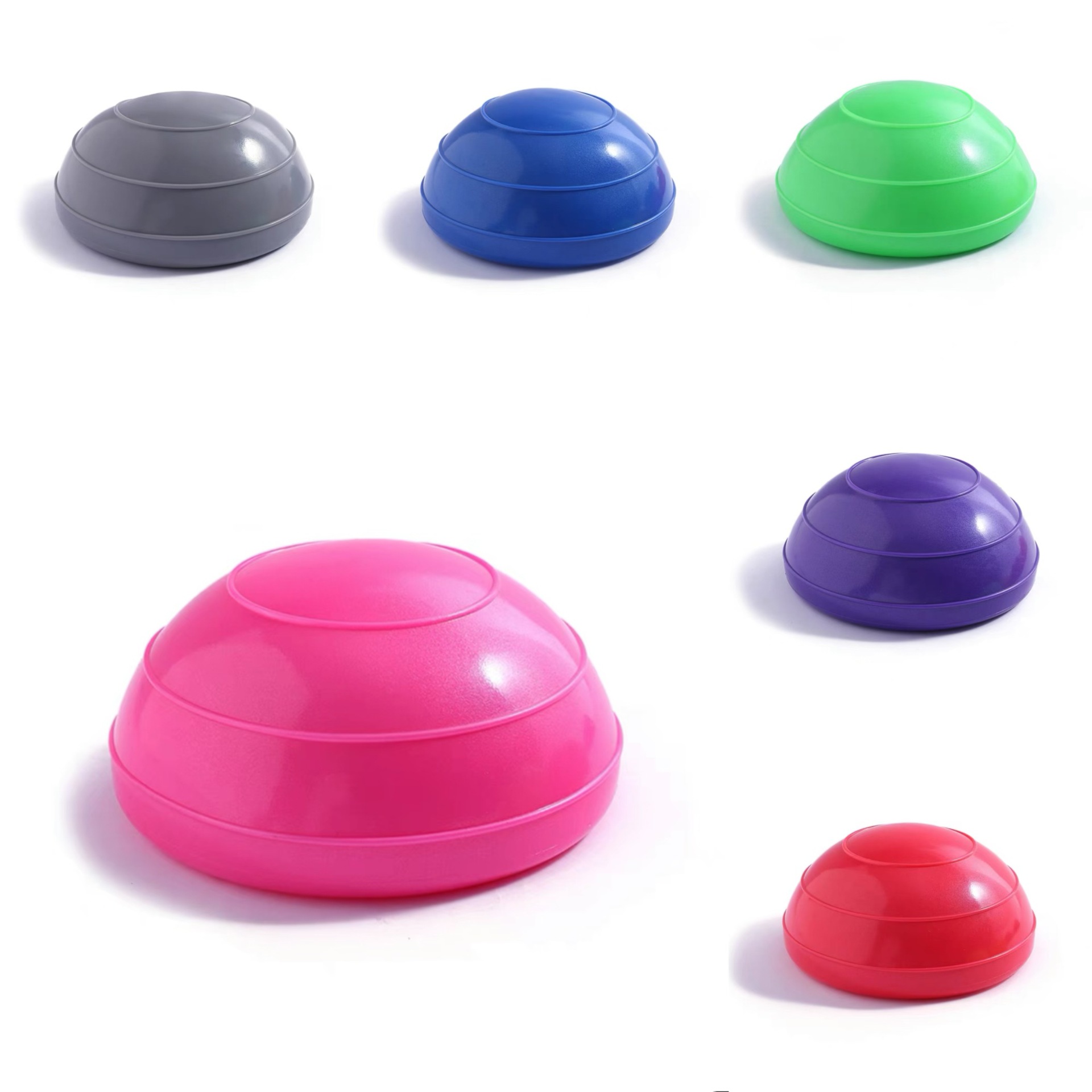 Pvc Mini Wave Speed Ball Yoga Massage Ball Pilates Fitness Kidsren's Sensory Training Ball Semi-Circular Balance Ball
